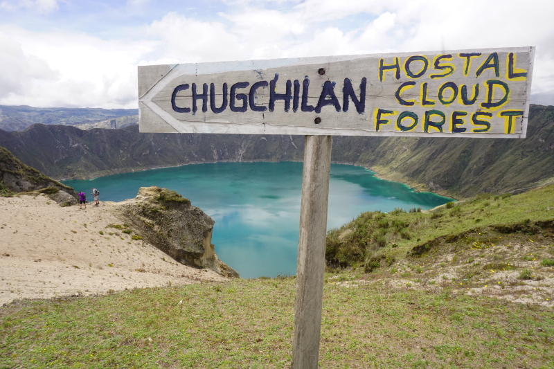 Hike to Chugchilan from Quilotoa Lake