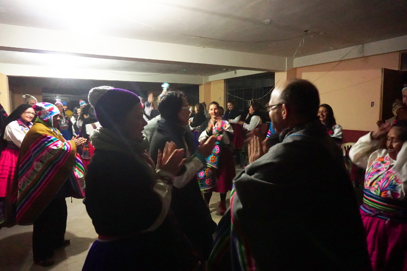 Traditional Dance, Isla Amantani, Lake Titicaca