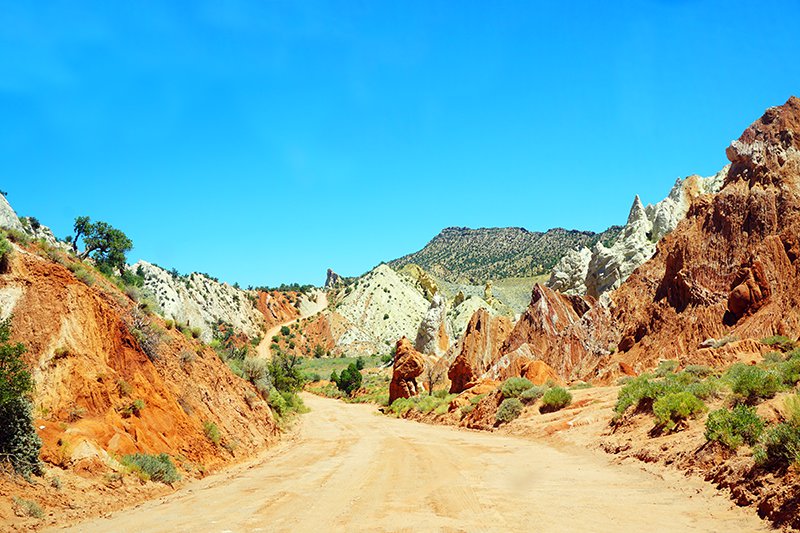 Arizona and Utah Border