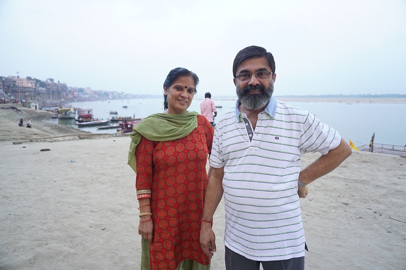 Shruti's Parents, Varanasi