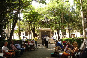 Plaza Bolivar, Cartagena, Colombia