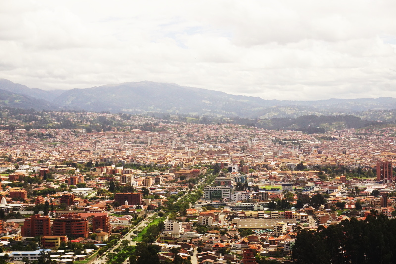 View of city, Cuenca