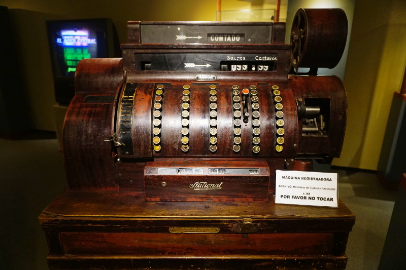 Old cash register, Cuenca