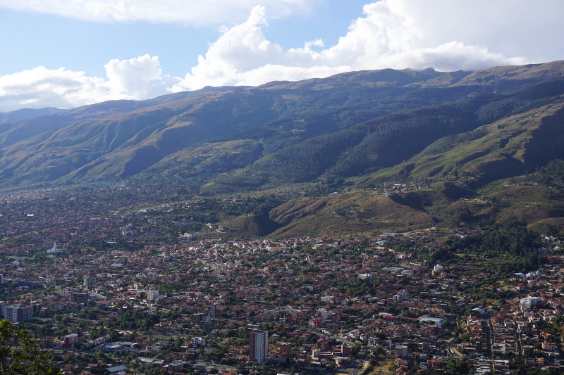 View from Cristo De La Concordia, Cochabamba