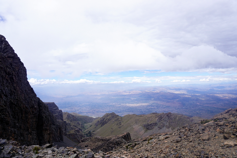Cochabamba from Pico Tunari